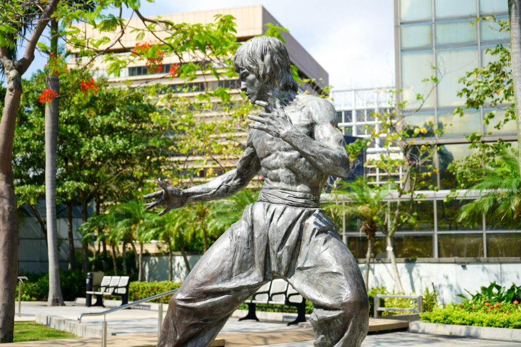 Bruce Lee's statue